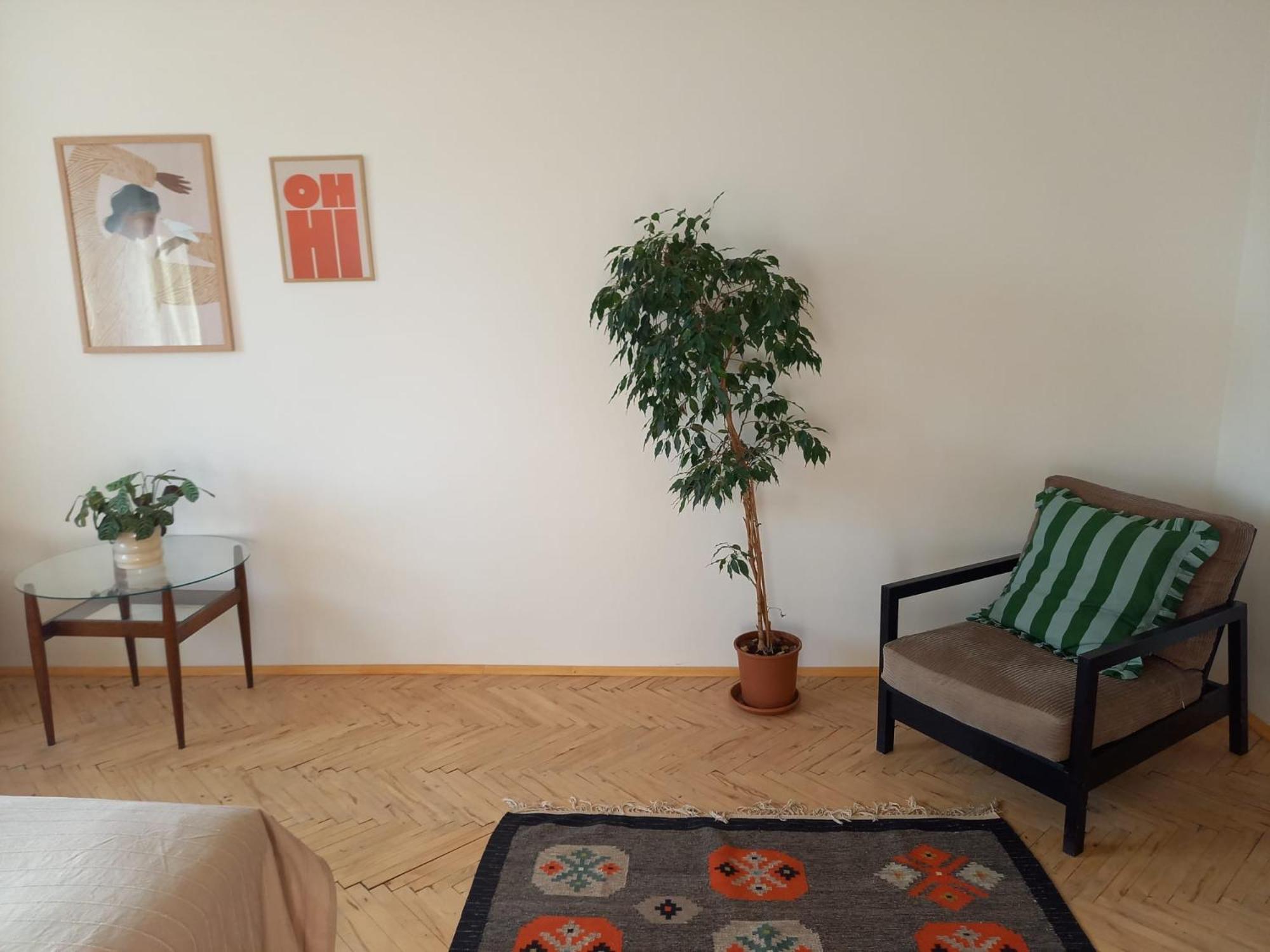 Stylovy A Slunny S Umeleckym Nadechem V Blizkosti Centra Appartement